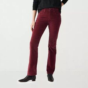 Women’s Levi's 725 High Rise Bootcut Corduroy Jeans, 26 X 32, Wine